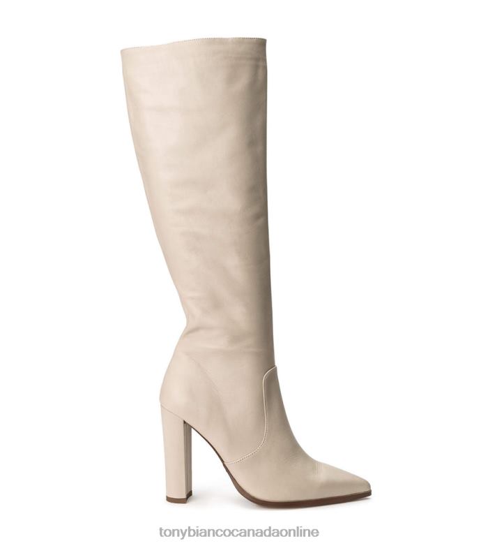 Knee High Boots| Tony Bianco Women Lucille Calf Boots H0FJ447 Vanilla Venice