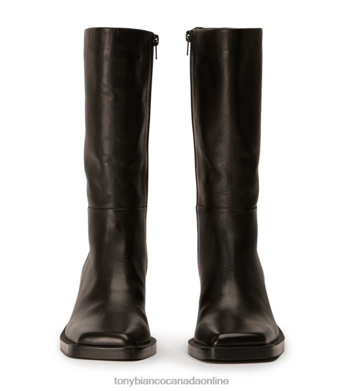 Knee High Boots| Tony Bianco Women Prestige Calf Boots H0FJ461 Black Como
