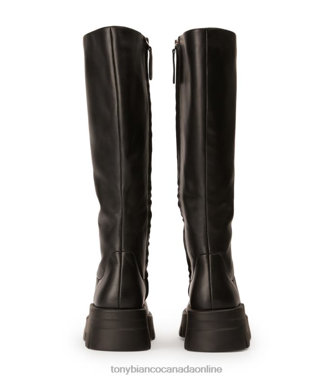Knee High Boots| Tony Bianco Women Rage Calf Boots H0FJ424 Black Turin