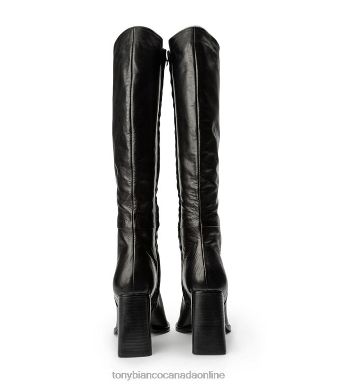 Knee High Boots| Tony Bianco Women Rylee Calf Boots H0FJ451 Black Venice