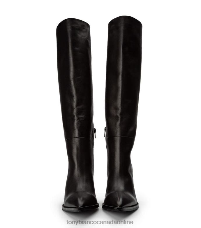 Knee High Boots| Tony Bianco Women Skyla Calf Boots H0FJ449 Black Como
