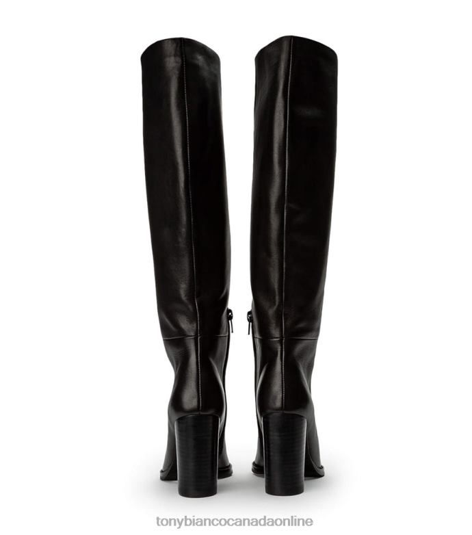 Knee High Boots| Tony Bianco Women Skyla Calf Boots H0FJ449 Black Como