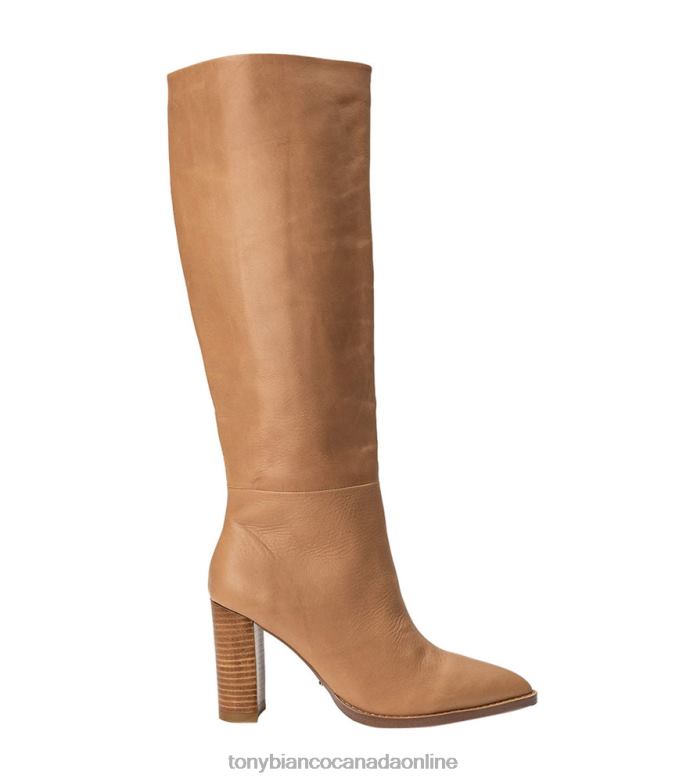 Knee High Boots| Tony Bianco Women Skyla Calf Boots H0FJ469 Caramel Venice