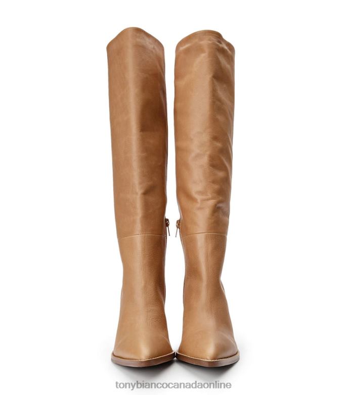 Knee High Boots| Tony Bianco Women Skyla Calf Boots H0FJ469 Caramel Venice