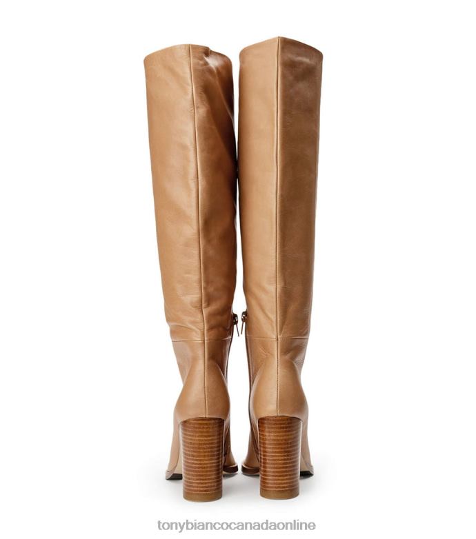 Knee High Boots| Tony Bianco Women Skyla Calf Boots H0FJ469 Caramel Venice