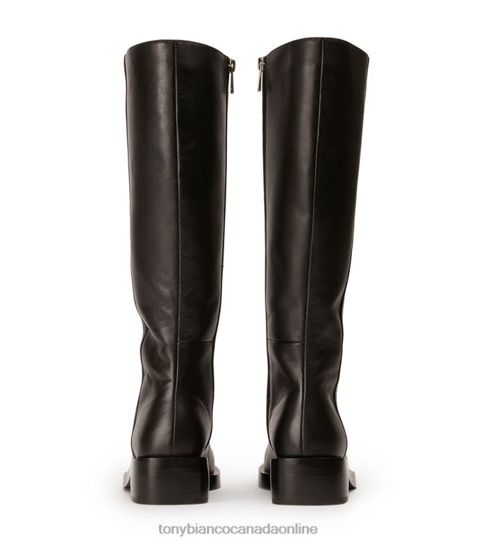 Knee High Boots| Tony Bianco Women Torres Calf Boots H0FJ414 Black Como