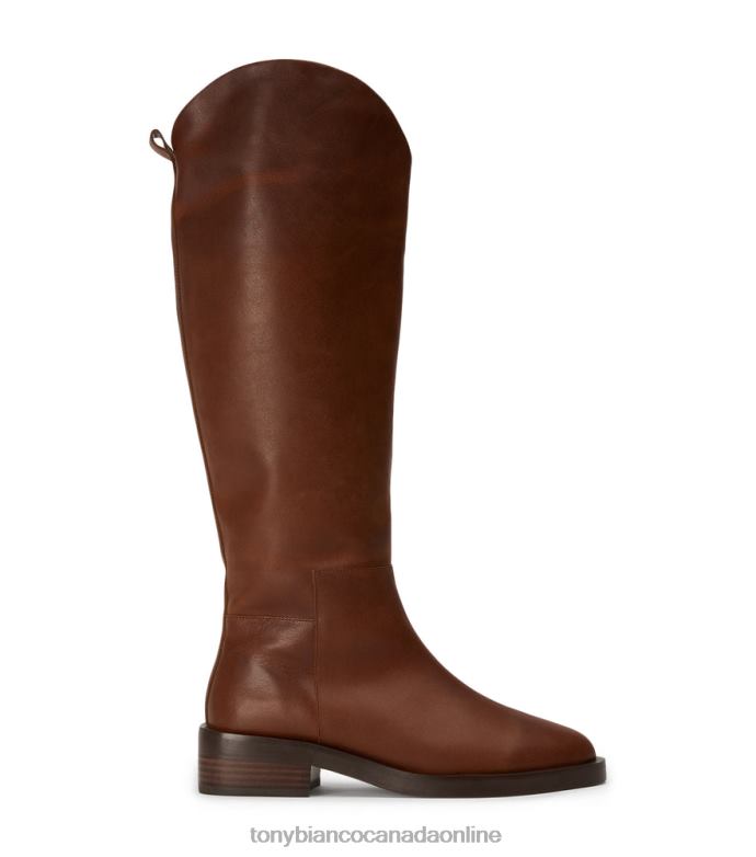 Knee High Boots| Tony Bianco Women Tyler Calf Boots H0FJ412 Cognac