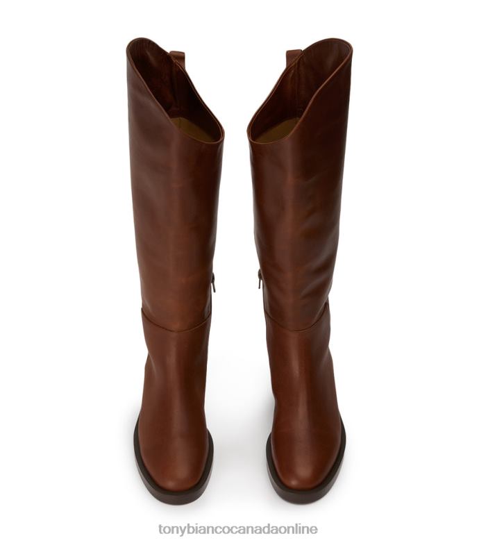 Knee High Boots| Tony Bianco Women Tyler Calf Boots H0FJ412 Cognac
