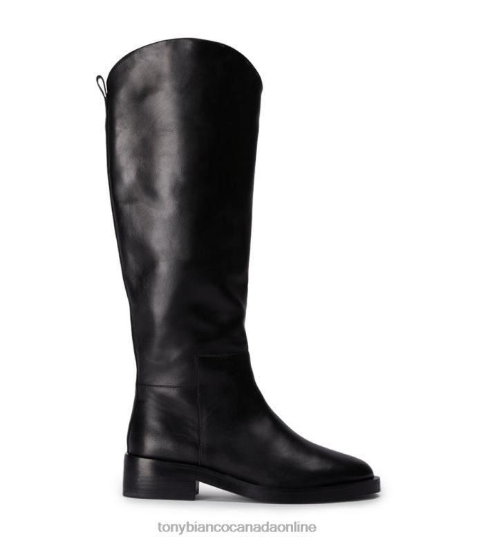 Knee High Boots| Tony Bianco Women Tyler Calf Boots H0FJ413 Black Como