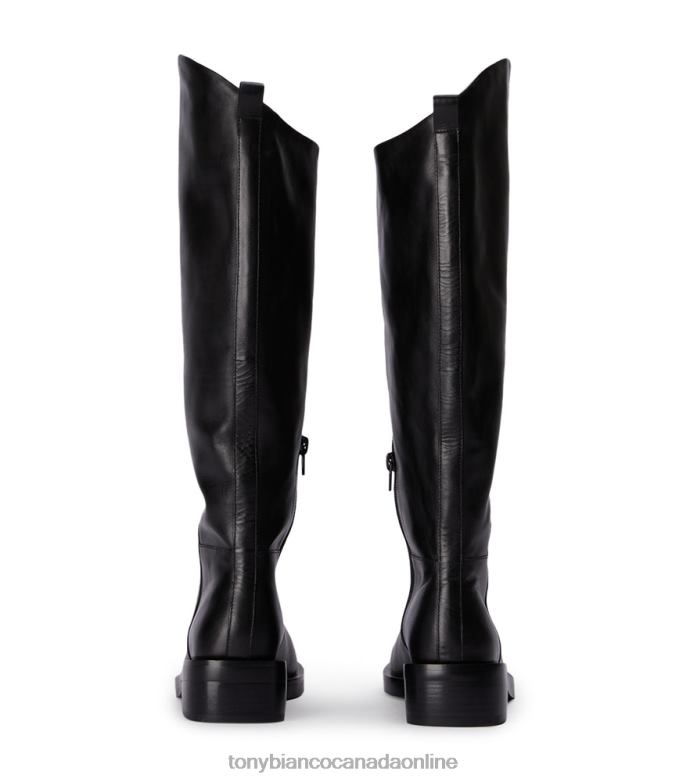 Knee High Boots| Tony Bianco Women Tyler Calf Boots H0FJ413 Black Como