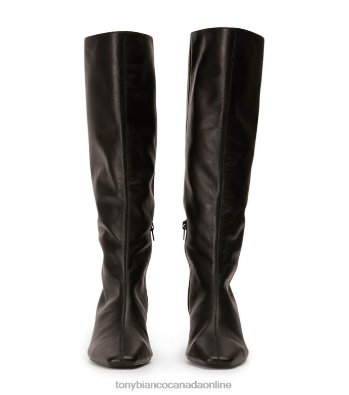Knee High Boots| Tony Bianco Women Vixon Calf Boots H0FJ398 Black Venice