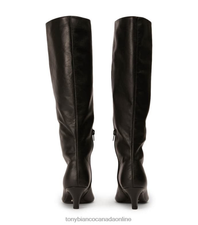 Knee High Boots| Tony Bianco Women Vixon Calf Boots H0FJ398 Black Venice