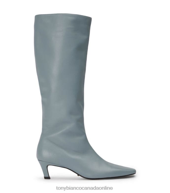 Knee High Boots| Tony Bianco Women Vixon Calf Boots H0FJ459 Steel Nappa
