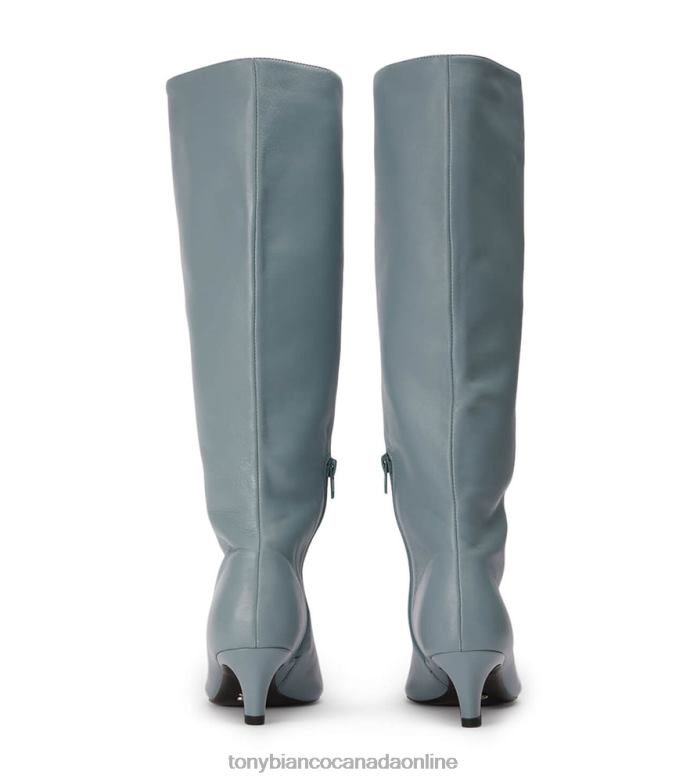 Knee High Boots| Tony Bianco Women Vixon Calf Boots H0FJ459 Steel Nappa