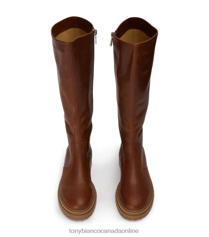 Knee High Boots| Tony Bianco Women Wanda Calf Boots H0FJ465 Cognac
