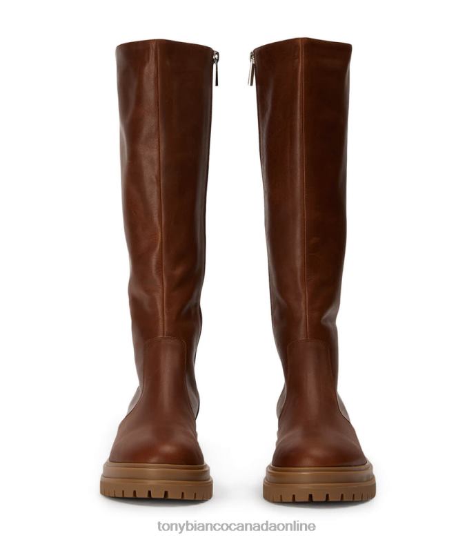 Knee High Boots| Tony Bianco Women Wanda Calf Boots H0FJ465 Cognac