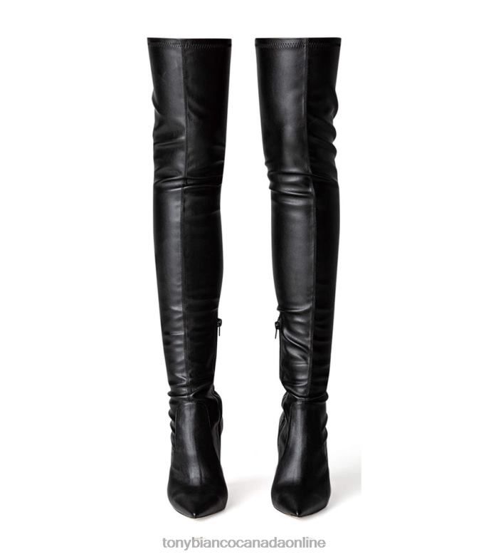 Stiletto Boots| Tony Bianco Women Avah Long Boots H0FJ565 Black Venezia