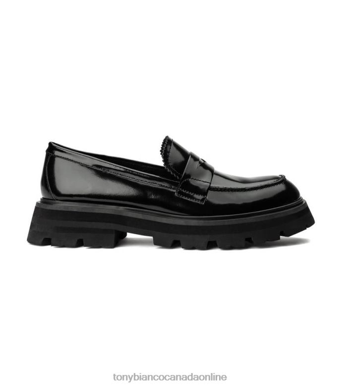 Loafers| Tony Bianco Women Axell Casual Shoes H0FJ590 Black Hi Shine