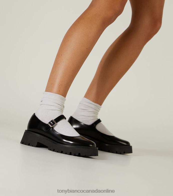 Loafers| Tony Bianco Women Betsy Casual Shoes H0FJ578 Black Hi Shine