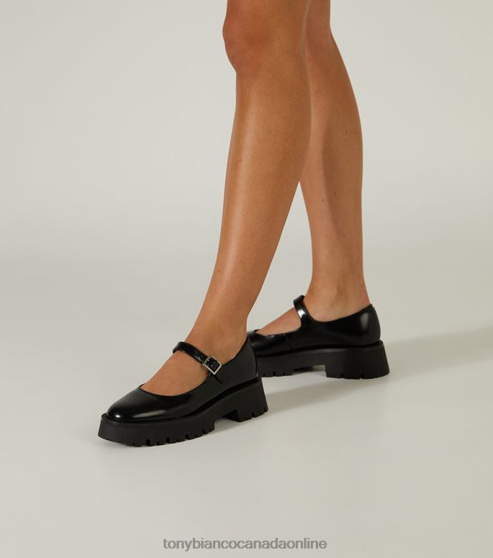 Loafers| Tony Bianco Women Betsy Casual Shoes H0FJ578 Black Hi Shine