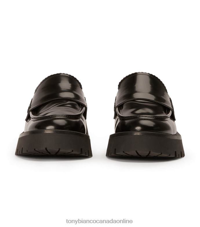 Loafers| Tony Bianco Women Brooklyn Casual Shoes H0FJ583 Black Hi Shine