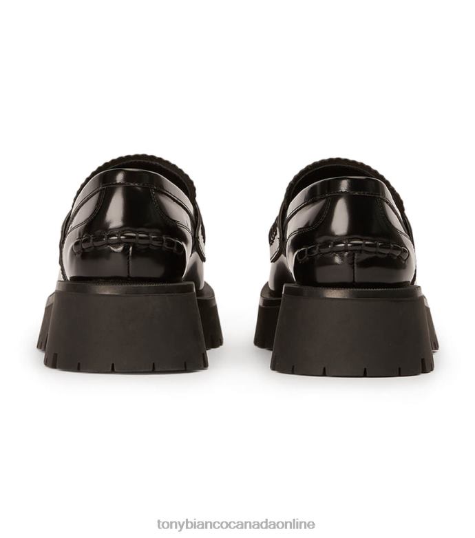 Loafers| Tony Bianco Women Brooklyn Casual Shoes H0FJ583 Black Hi Shine
