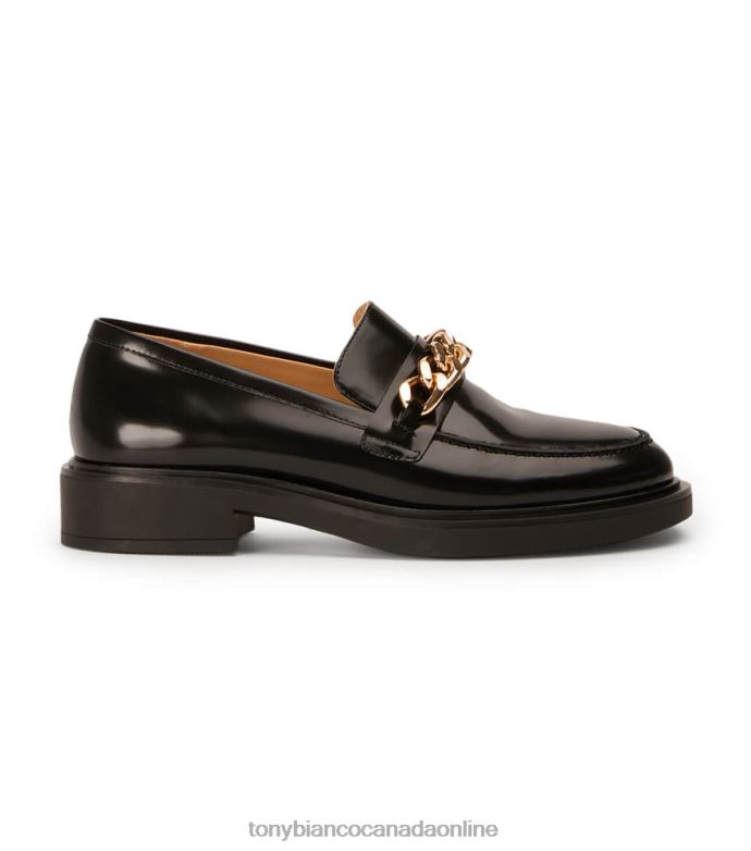 Loafers| Tony Bianco Women Candice Flats H0FJ586 Black Hi Shine