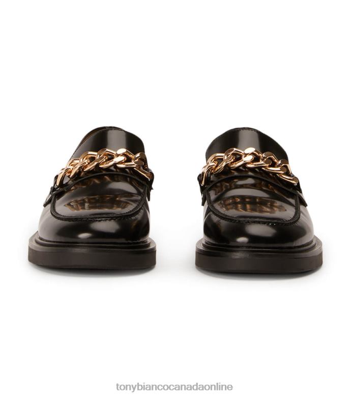 Loafers| Tony Bianco Women Candice Flats H0FJ586 Black Hi Shine