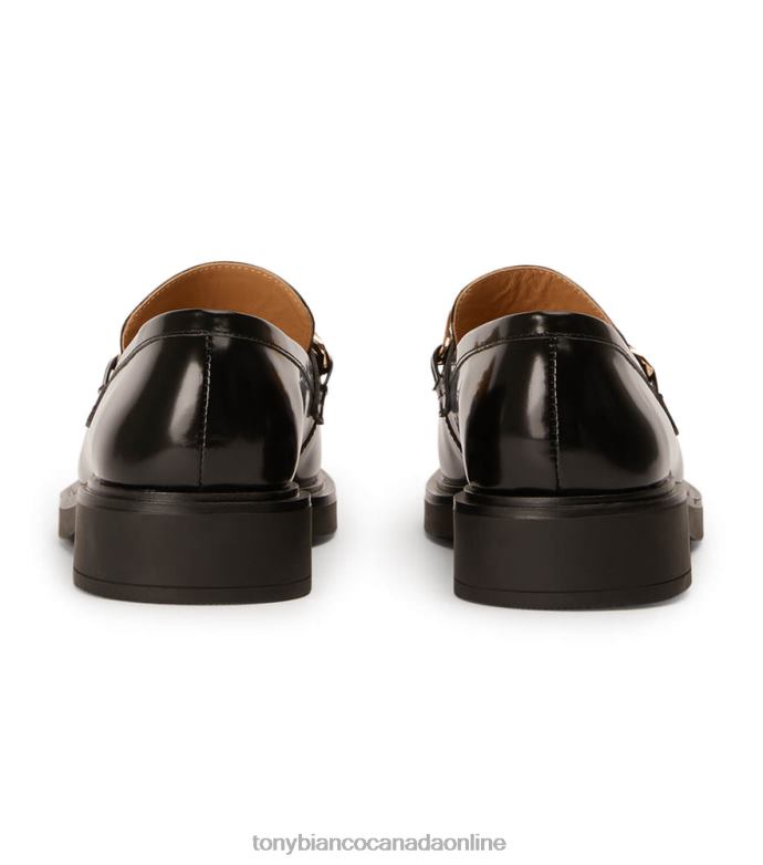 Loafers| Tony Bianco Women Candice Flats H0FJ586 Black Hi Shine