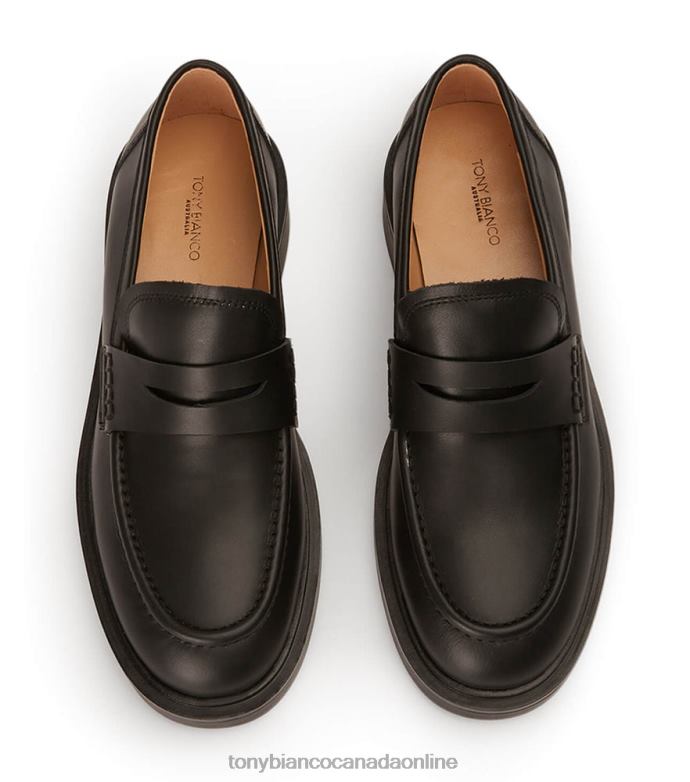 Loafers| Tony Bianco Women Cherish Flats H0FJ584 Black Turin