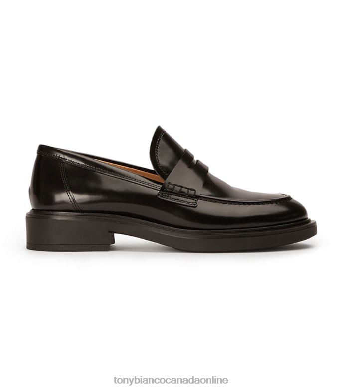 Loafers| Tony Bianco Women Cherish Flats H0FJ588 Black Hi Shine