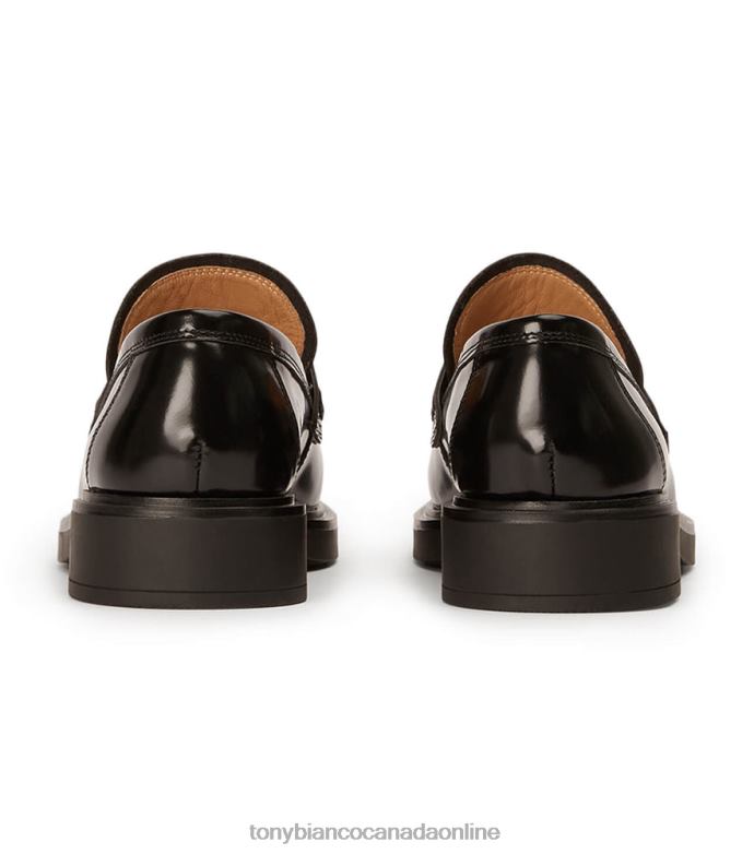 Loafers| Tony Bianco Women Cherish Flats H0FJ588 Black Hi Shine