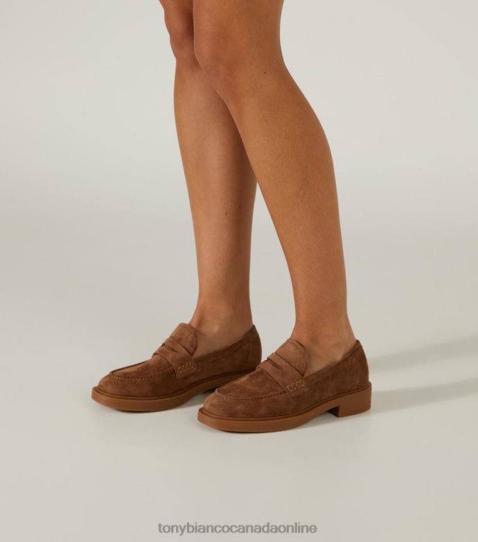 Loafers| Tony Bianco Women Cherish Flats H0FJ602 Saddle Suede