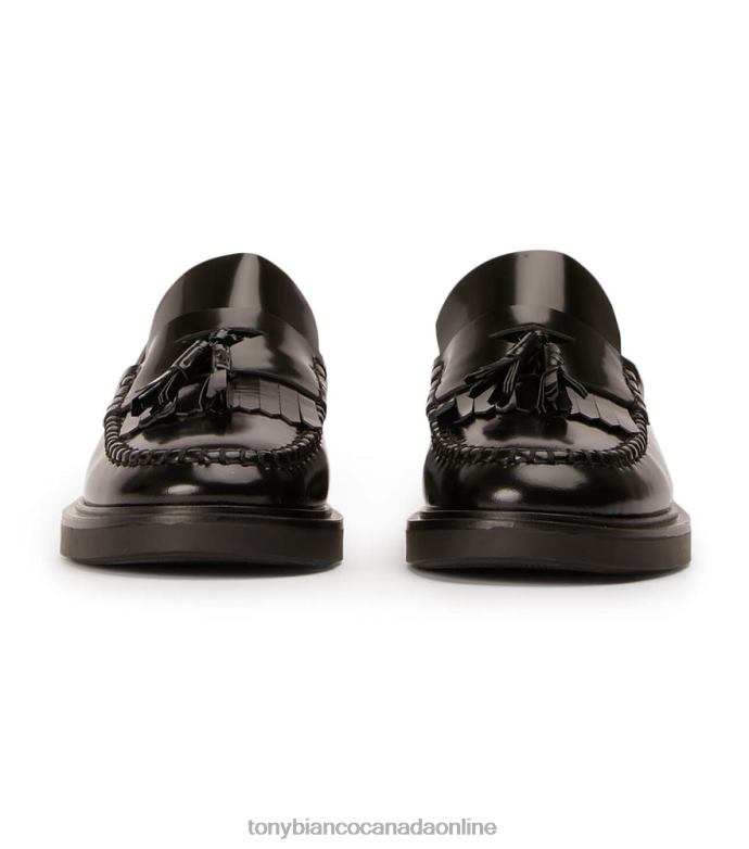 Loafers| Tony Bianco Women Colt Flats H0FJ577 Black Hi Shine