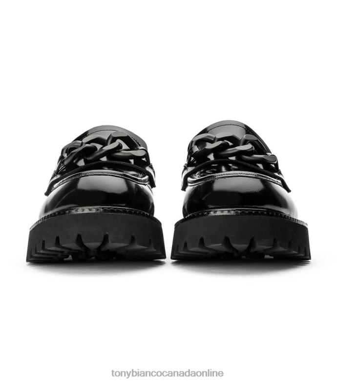 Loafers| Tony Bianco Women Georgi Casual Shoes H0FJ593 Black Hi Shine