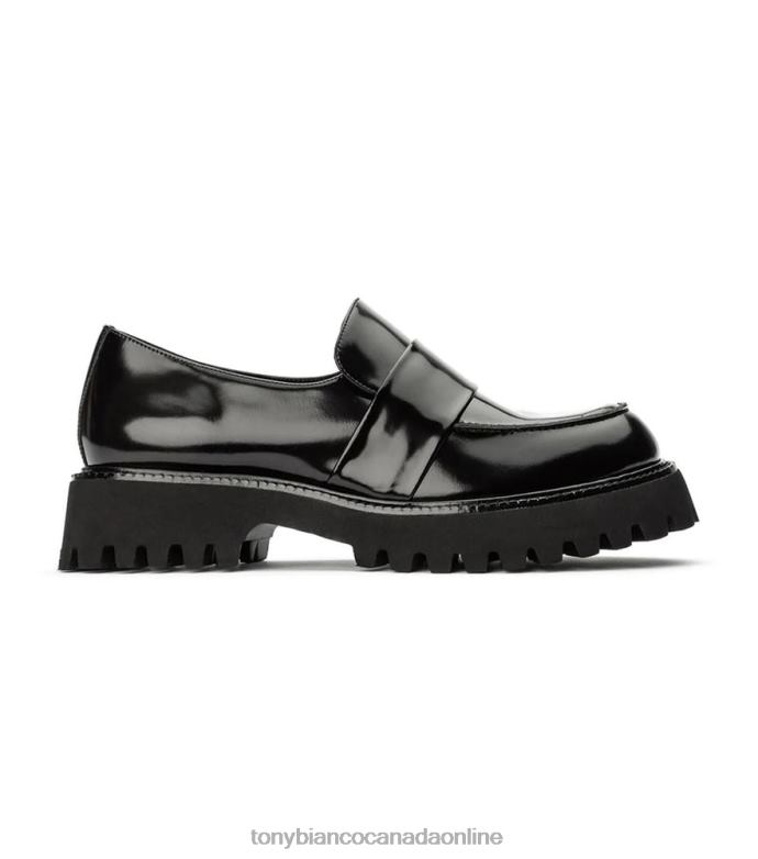 Loafers| Tony Bianco Women Gisele Casual Shoes H0FJ604 Black Hi Shine