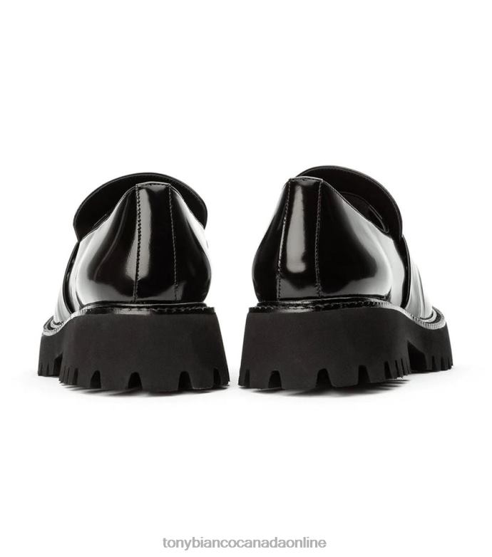 Loafers| Tony Bianco Women Gisele Casual Shoes H0FJ604 Black Hi Shine