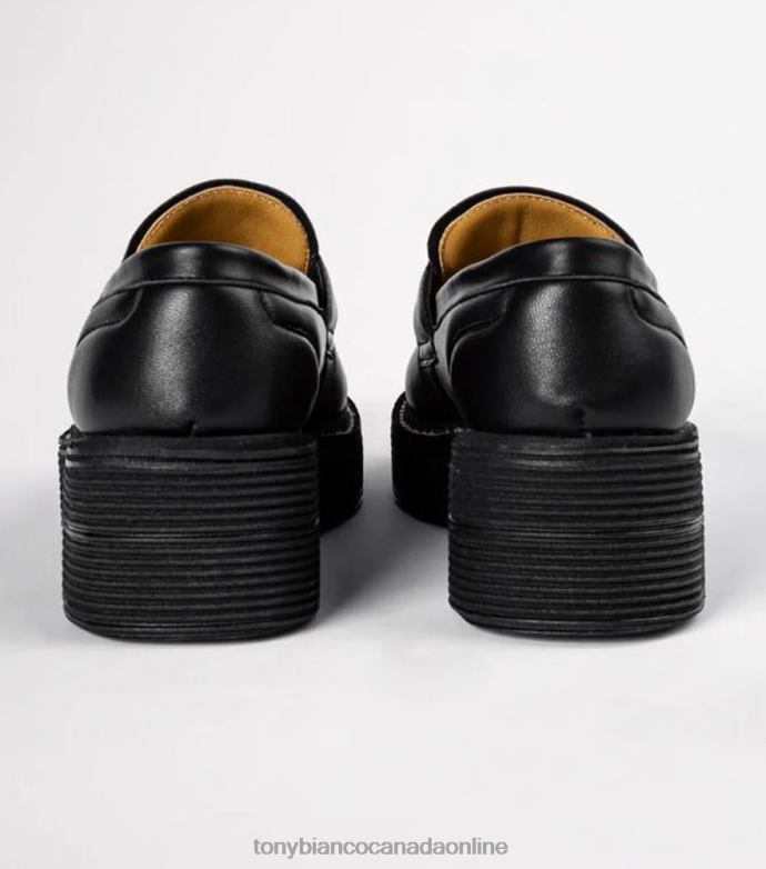 Loafers| Tony Bianco Women Granite Casual Shoes H0FJ592 Black Nappa