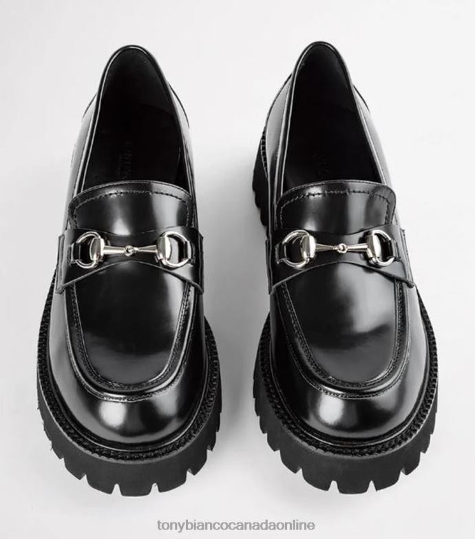 Loafers| Tony Bianco Women Greer Casual Shoes H0FJ581 Black Hi Shine