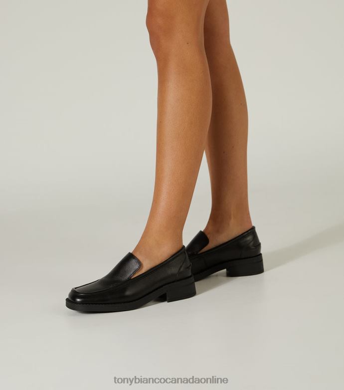 Loafers| Tony Bianco Women Teddy Flats H0FJ582 Black Como