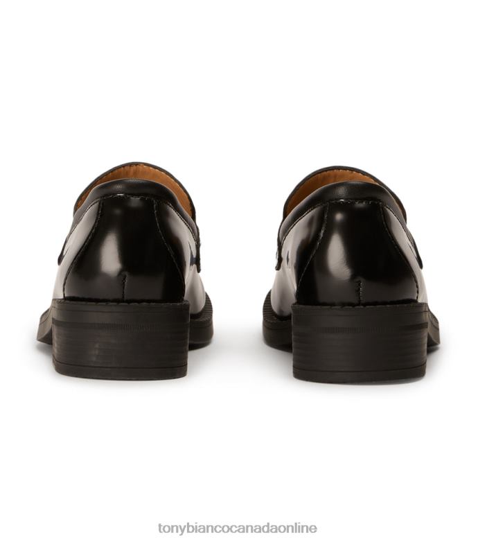 Loafers| Tony Bianco Women Tia Flats H0FJ576 Black Hi Shine