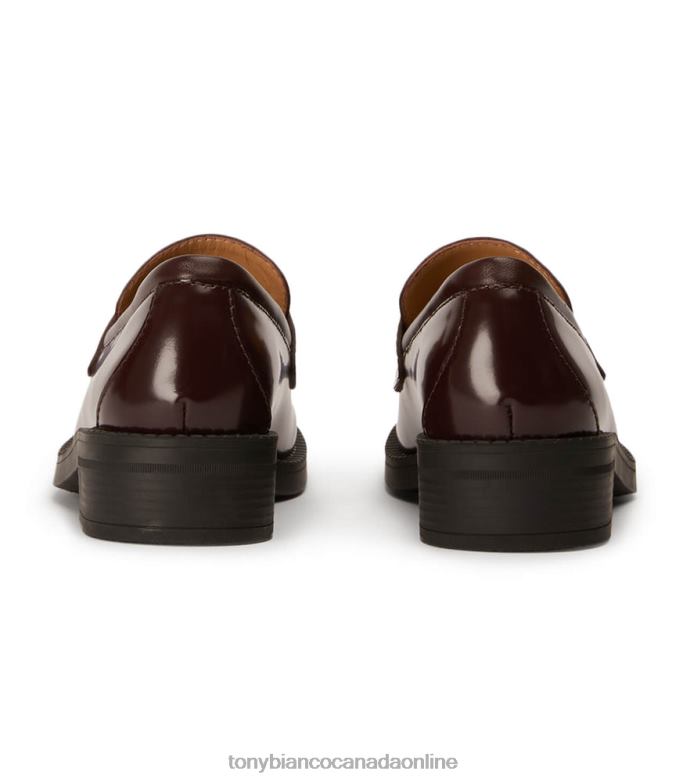 Loafers| Tony Bianco Women Tia Flats H0FJ595 Vino Hi Shine