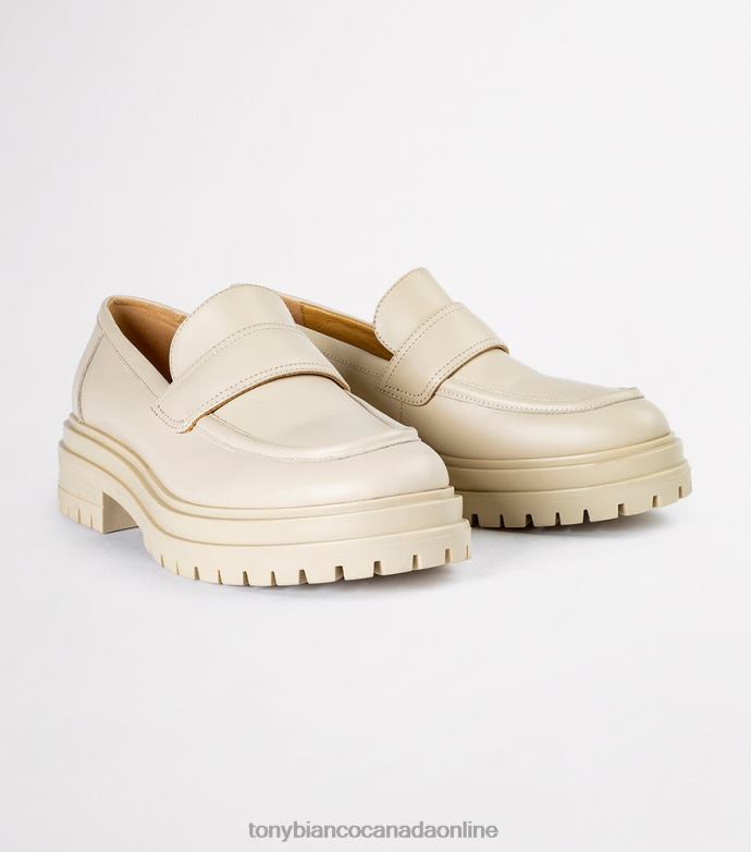 Loafers| Tony Bianco Women Wiz Casual Shoes H0FJ601 Vanilla Capretto