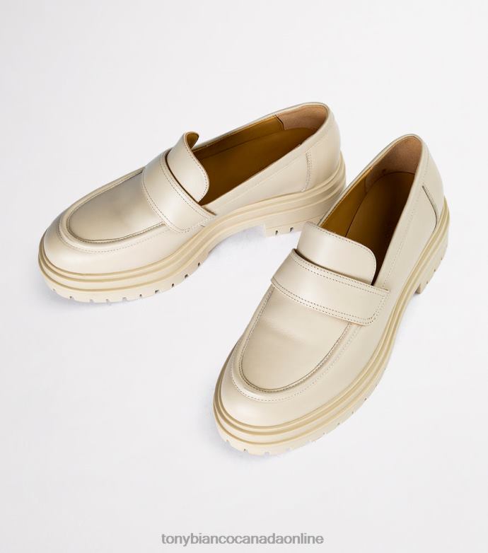 Loafers| Tony Bianco Women Wiz Casual Shoes H0FJ601 Vanilla Capretto