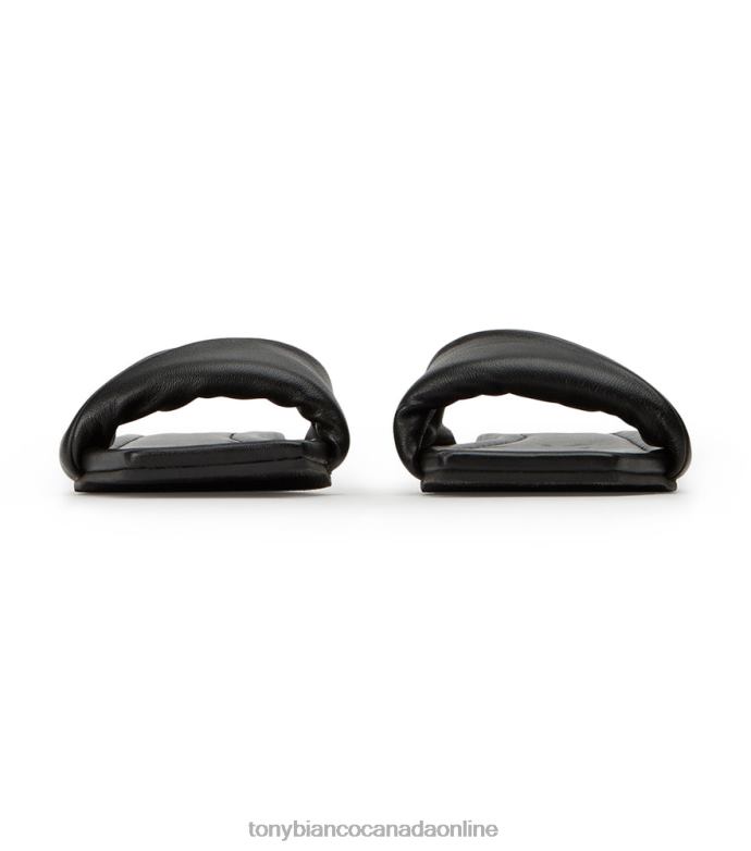 Sandals| Tony Bianco Women Echo Flats H0FJ660 Black Nappa