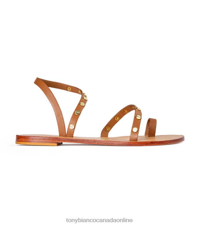 Sandals| Tony Bianco Women Finola Flats H0FJ621 Tan