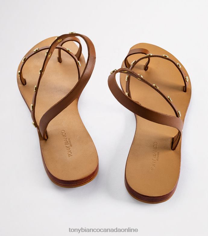 Sandals| Tony Bianco Women Finola Flats H0FJ621 Tan