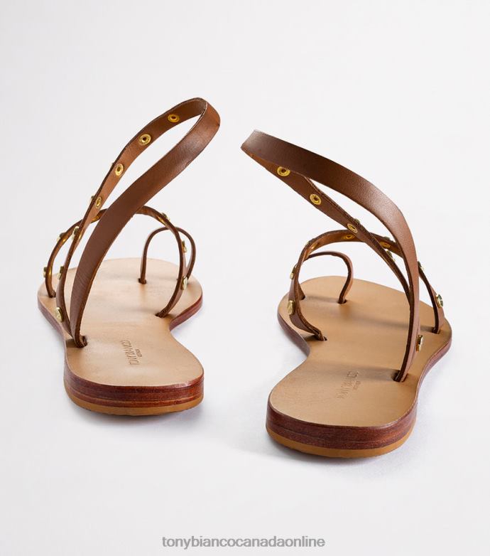 Sandals| Tony Bianco Women Finola Flats H0FJ621 Tan