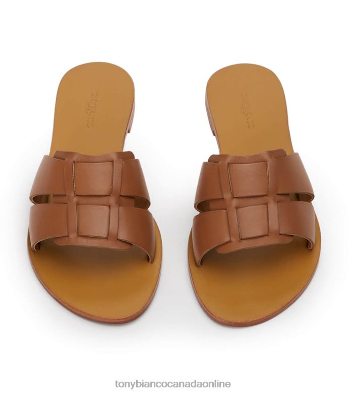 Sandals| Tony Bianco Women Force Flats H0FJ609 Tan