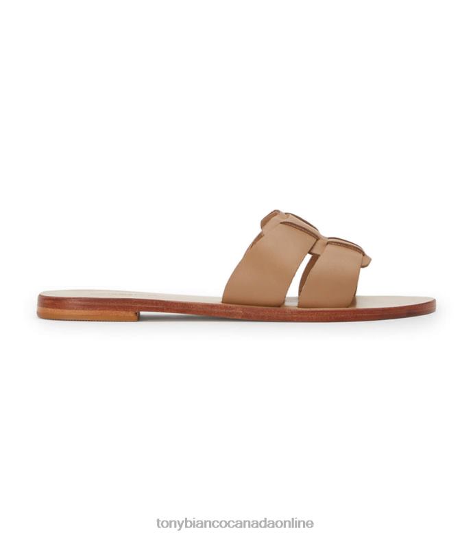 Sandals| Tony Bianco Women Force Flats H0FJ612 Camel